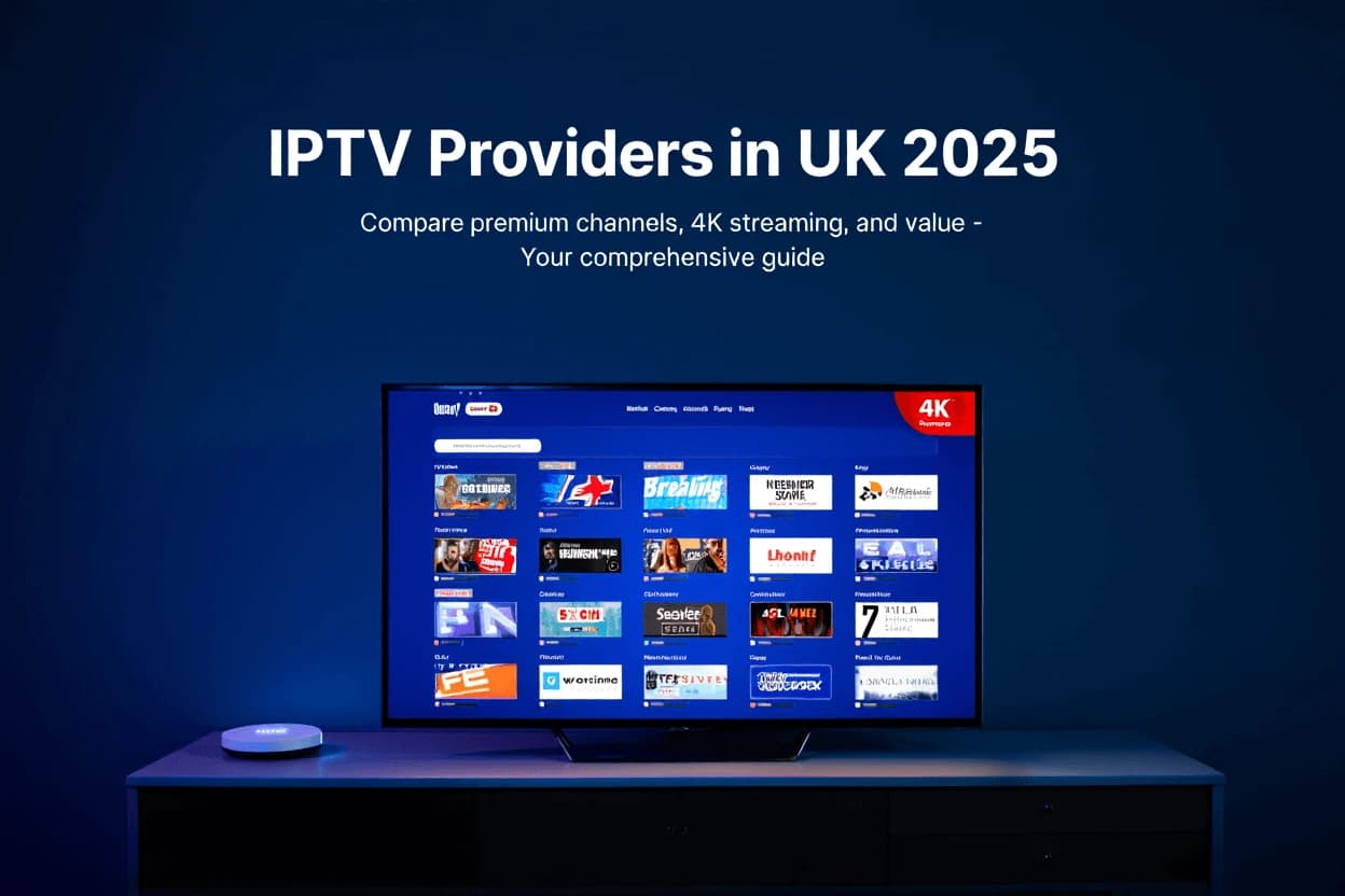 IPTV Providers in UK 2025 | Best Streaming Services Comparison Guide